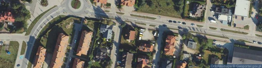 Zdjęcie satelitarne Jednorożca ul.