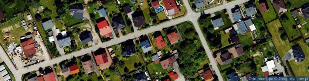 Zdjęcie satelitarne Jesienna ul.