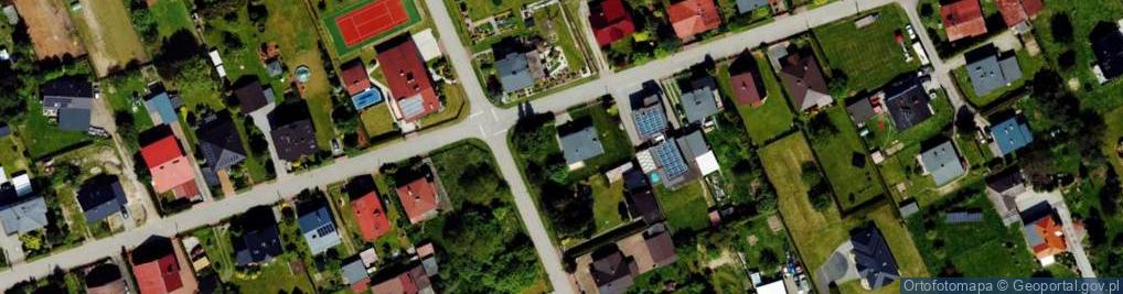 Zdjęcie satelitarne Jesienna ul.