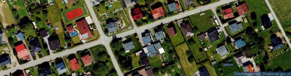 Zdjęcie satelitarne Jesienna ul.