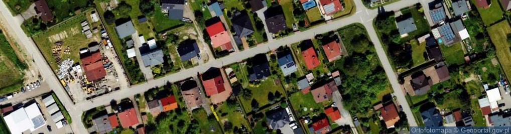 Zdjęcie satelitarne Jesienna ul.