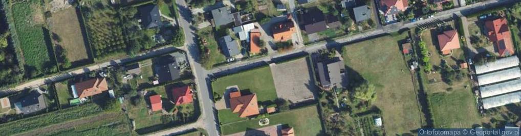 Zdjęcie satelitarne Jesienna ul.