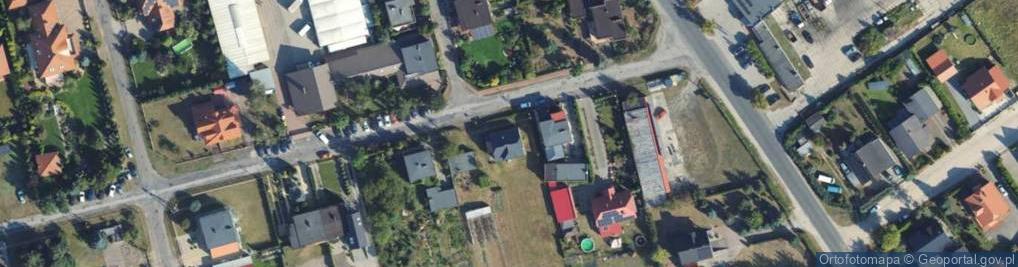 Zdjęcie satelitarne Jesienna ul.