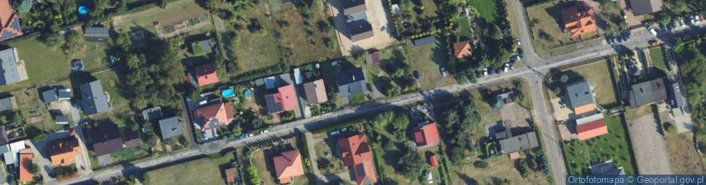 Zdjęcie satelitarne Jesienna ul.