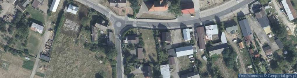 Zdjęcie satelitarne Jeziorna ul.