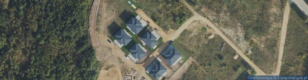 Zdjęcie satelitarne Jesienna ul.