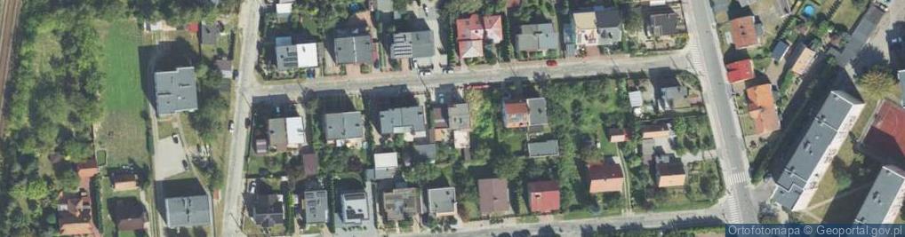 Zdjęcie satelitarne Jesienna ul.