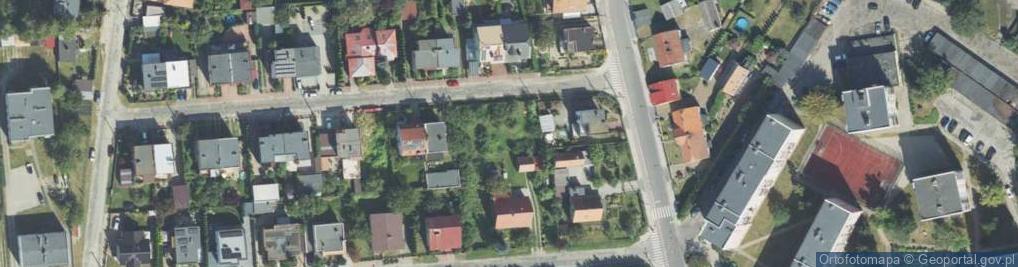 Zdjęcie satelitarne Jesienna ul.