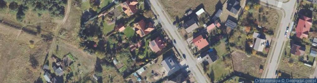 Zdjęcie satelitarne Jedności Robotniczej ul.