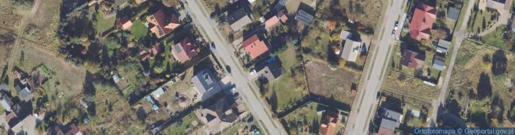 Zdjęcie satelitarne Jedności Robotniczej ul.