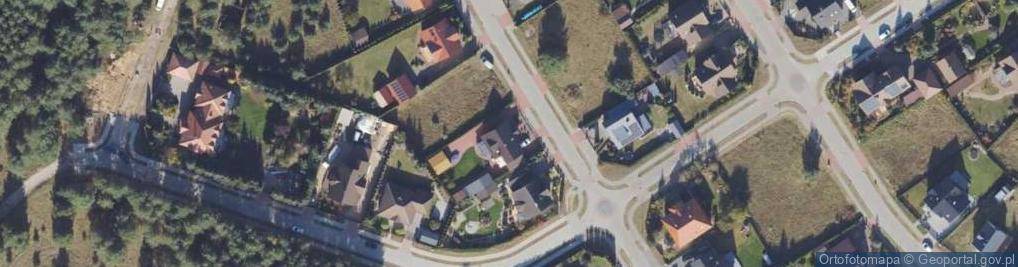 Zdjęcie satelitarne Jedności Robotniczej ul.