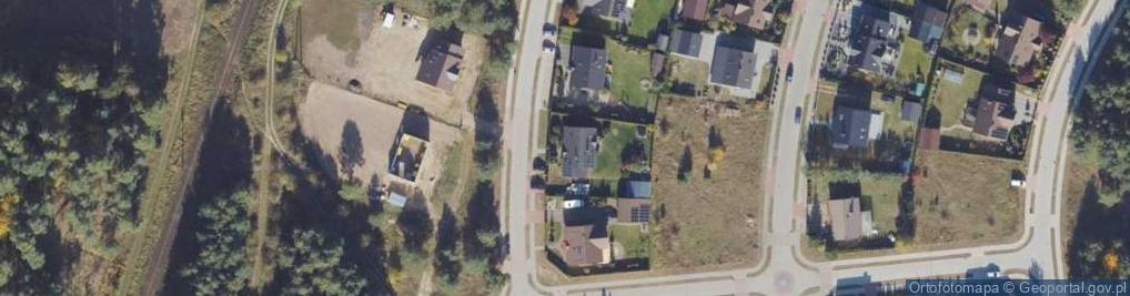 Zdjęcie satelitarne Jedności Robotniczej ul.
