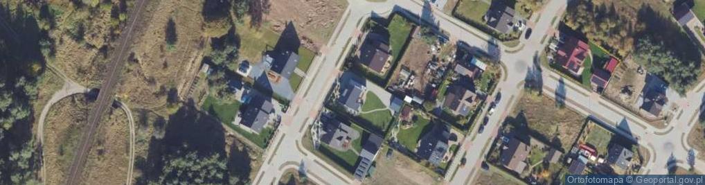 Zdjęcie satelitarne Jedności Robotniczej ul.