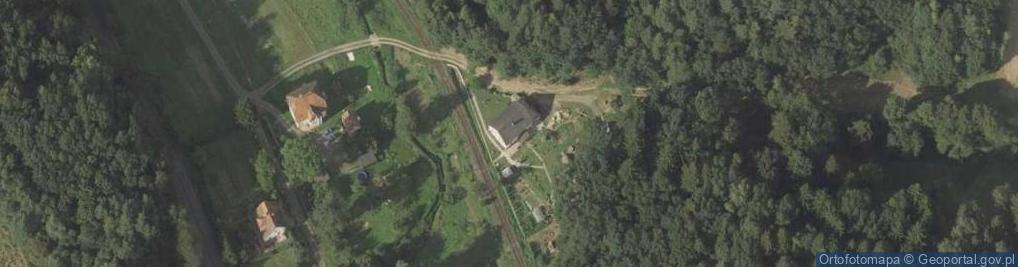 Zdjęcie satelitarne Jerzmanice-Zdrój ul.