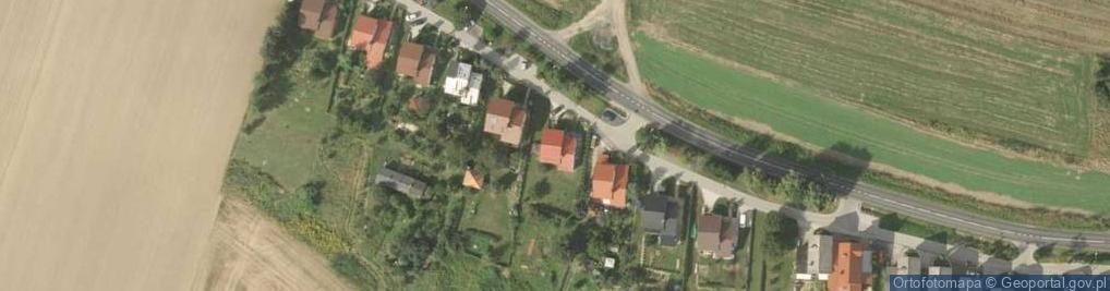 Zdjęcie satelitarne Jerzmanice-Zdrój ul.