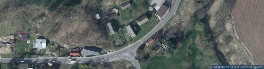 Zdjęcie satelitarne Jerzmanice-Zdrój ul.