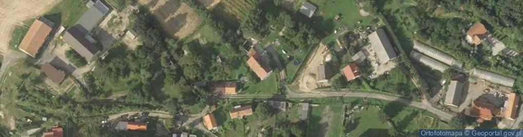 Zdjęcie satelitarne Jerzmanice-Zdrój ul.