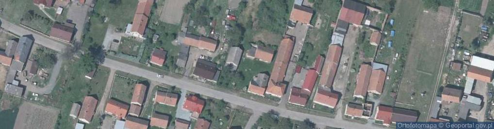 Zdjęcie satelitarne Jezierzyce Wielkie ul.
