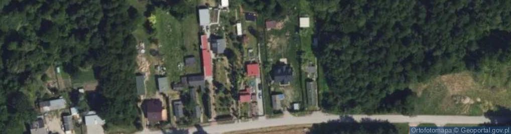 Zdjęcie satelitarne Jeziórka ul.