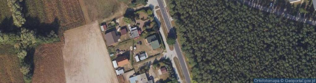 Zdjęcie satelitarne Jezuicka Struga ul.