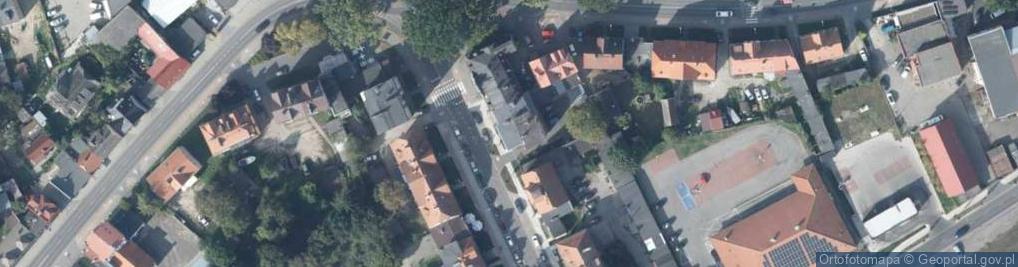 Zdjęcie satelitarne Jedności Narodowej ul.