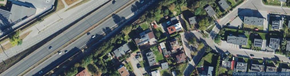 Zdjęcie satelitarne Jesienna ul.