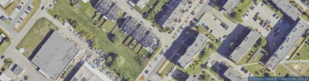 Zdjęcie satelitarne Jesienna ul.