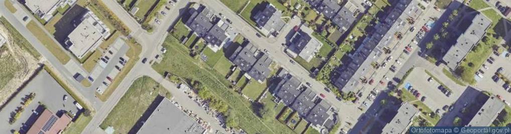 Zdjęcie satelitarne Jesienna ul.