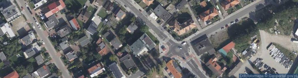 Zdjęcie satelitarne Jedności Narodowej ul.