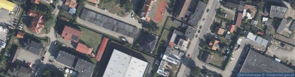 Zdjęcie satelitarne Jedności Narodowej ul.
