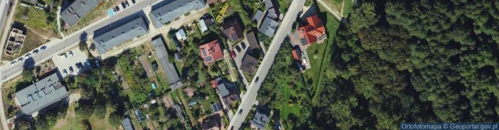 Zdjęcie satelitarne Jeziorna ul.