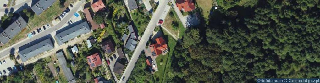 Zdjęcie satelitarne Jeziorna ul.