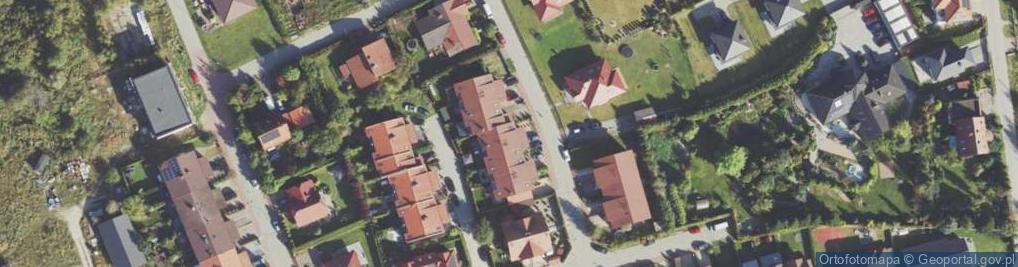 Zdjęcie satelitarne Jesienna ul.