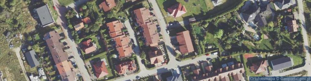 Zdjęcie satelitarne Jesienna ul.