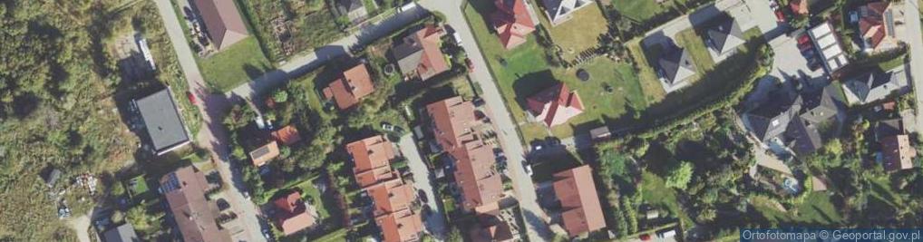 Zdjęcie satelitarne Jesienna ul.