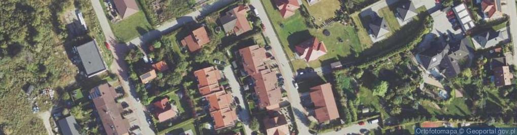 Zdjęcie satelitarne Jesienna ul.
