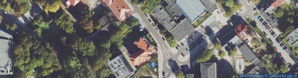 Zdjęcie satelitarne Jedności ul.