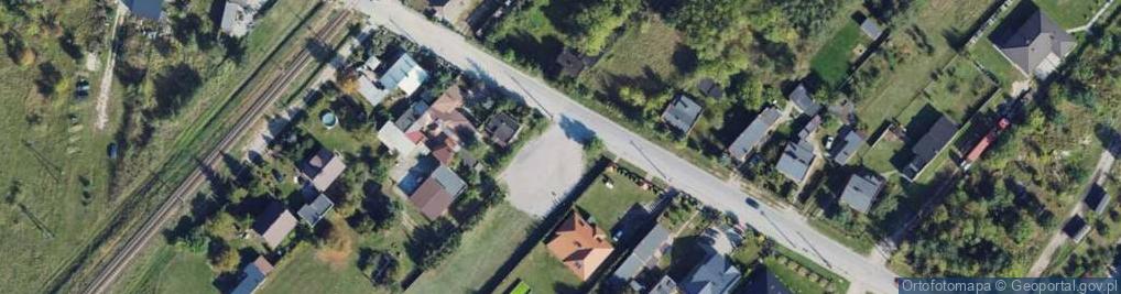 Zdjęcie satelitarne Jesienna ul.