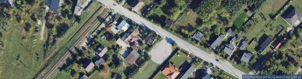 Zdjęcie satelitarne Jesienna ul.