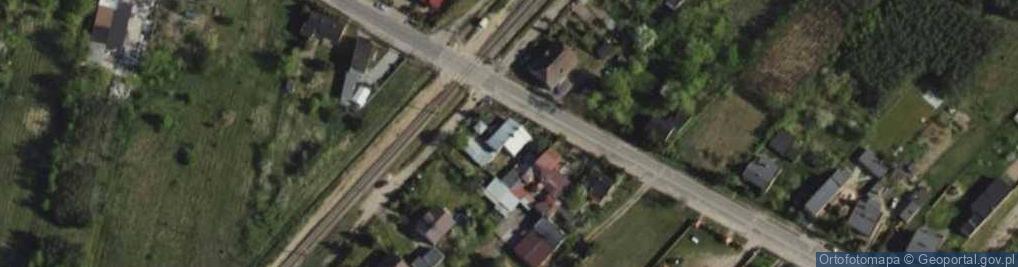 Zdjęcie satelitarne Jesienna ul.