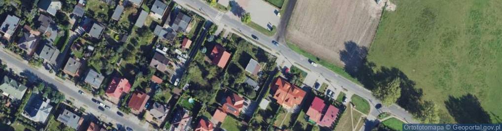 Zdjęcie satelitarne Jesienna ul.