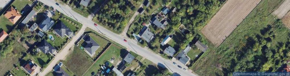 Zdjęcie satelitarne Jesienna ul.