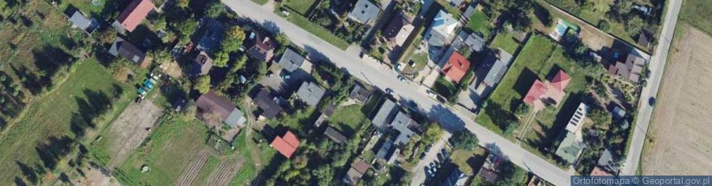 Zdjęcie satelitarne Jesienna ul.