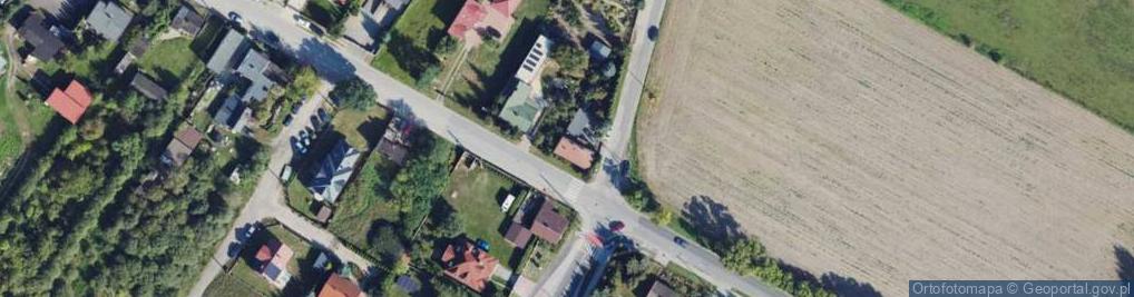 Zdjęcie satelitarne Jesienna ul.