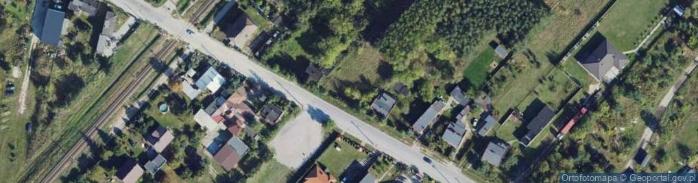 Zdjęcie satelitarne Jesienna ul.