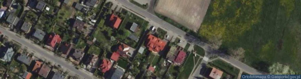 Zdjęcie satelitarne Jesienna ul.