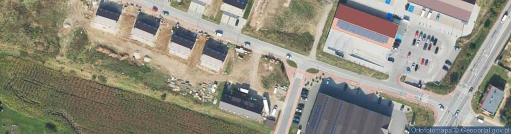 Zdjęcie satelitarne Jesienna ul.