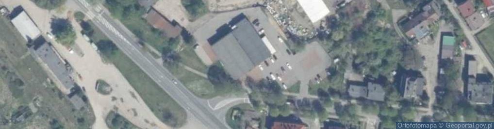 Zdjęcie satelitarne Jedności Narodowej ul.