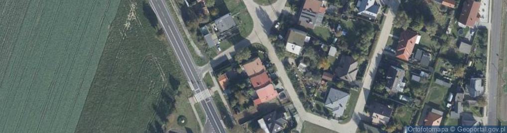 Zdjęcie satelitarne Jesienna ul.