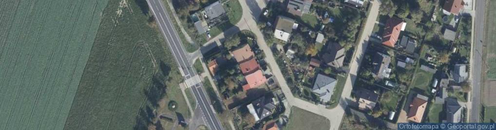 Zdjęcie satelitarne Jesienna ul.